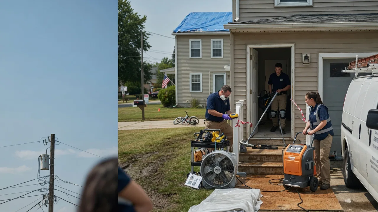 Water Damage Repair in Bonfield, IL near me